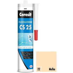 Ceresit szaniter szilikon, CS 25 melba, 280 ml kép