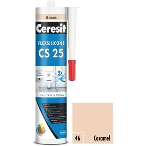 Ceresit CS szaniter szilikon, 25 caramel, 280 ml kép