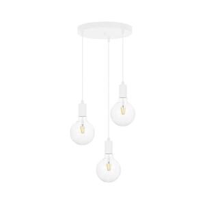 Csillár 3xE27/60W/230V fehér kép