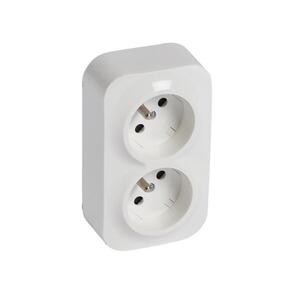 Legrand - FORIX dupla fali dugalj, háztartási, 250V/16A, fehér 782419 kép