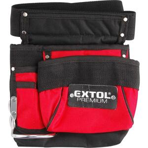 EXTOL PREMIUM szerszámöv, 3 zsebbel kép