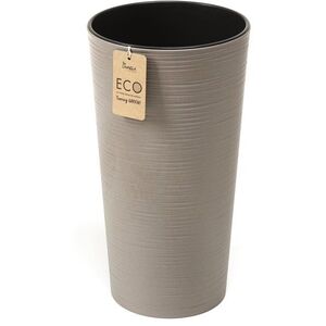 LAMELA LILIA ECO DLUTO magas virágcserép 30 cm átmérő, 57 cm magas, szürke kép