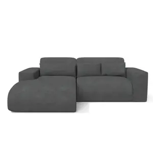 Sarokgarnitúra szett Lumo Mini L Artico Anthracite kép