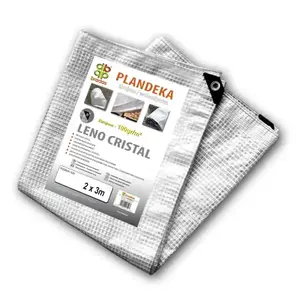 Ponyva Leno Cristal 2 x 3m, 100g – áttetsző kép
