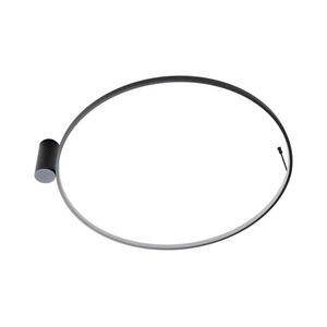 MAXLIGHT W0437 - LED fürdőszobai mennyezeti lámpa VISUAL LED/28W/230V 80 cm IP44 fekete W0437 kép