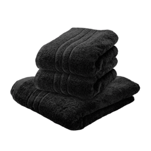 Comfort Maxi 100x180 cm fekete fürdőlepedő, 100% pamut kép