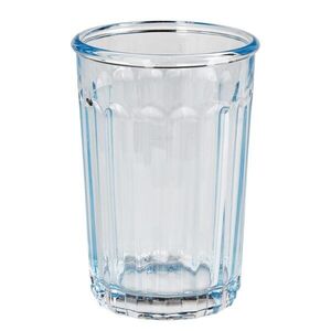 BARETTO üveg vizes pohár 500 ml kék kép