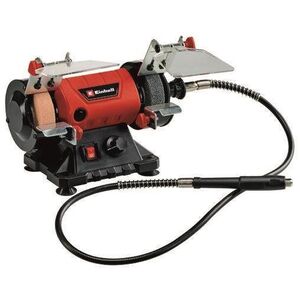EINHELL elektromos kétkorongos köszörűgép egyenes csiszolóval TC-XG 75 Kit, 4412559 kép