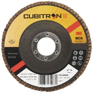 3M Cubitron II 967A, átmérő 115 mm, szemcse 80 kép