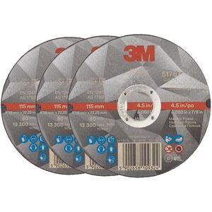 3M Silver vágótárcsa, méret 115×1, 6 mm, 3 db kép