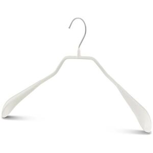 MAWA Bodyform Csúszásmentes vállfa, fém, fehér, 5 db kép