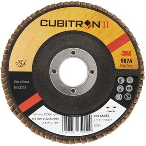3M Cubitron II 967A, átmérő 115 mm, szemcseméret 60 kép