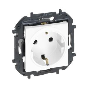 Legrand - NILOE STEP SCHUKO háztartási aljzat 250V/16A fehér 863121B kép
