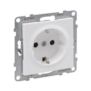 Legrand - Fali SCHUKO aljzat 250V/16A SUNO fehér 721125 kép