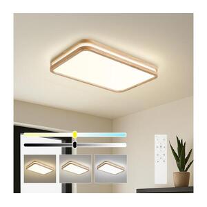 Brilagi - LED dimmelhető lámpatest MOLINA SQUARE LED/54W/230V tölgy 60x40 cm + távirányító BRI891 kép