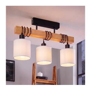 Brilagi - NUBILA felületre szerelhető csillár 3xE27/60W/230V fenyő/fehér 1xEG44074+3xBG1586 kép