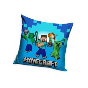 Carbotex Minecraft Heroes párnahuzat, 40×40 cm kép
