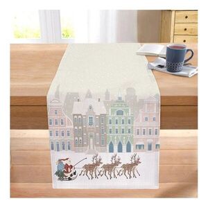 Asztali futó karácsonyi mintával 45x140 cm Merry Christmas – Mila Home kép