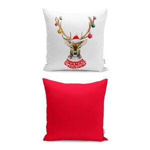 Párnahuzat karácsonyi mintával 43x43 cm Merry Christmas – Mila Home kép