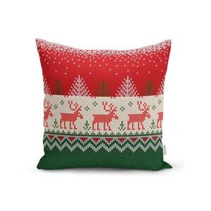 Párnahuzat karácsonyi mintával 43x43 cm Merry Christmas – Mila Home kép