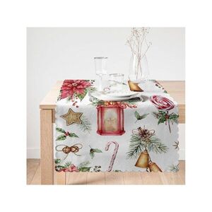 Asztali futó karácsonyi mintával 45x140 cm Merry Christmas – Mila Home kép