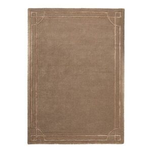 Barna kézi szövésű gyapjú szőnyeg 160x230 cm Gatsby – Flair Rugs kép