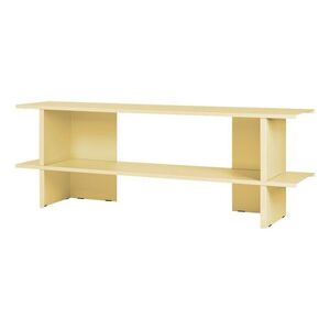 Sárga fém polcos állvány 160x57x37 cm Hes – noo.ma kép