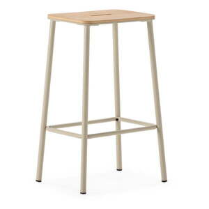 Krémszínű bárszék szett 2 db-os (ülésmagasság 65 cm) Abba – Marckeric kép