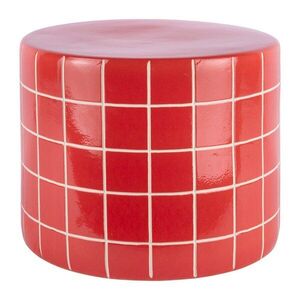 Kerámia kerek tárolóasztal ø 42 cm Retro Tiles – Leitmotiv kép