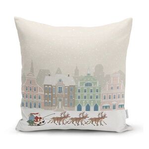 Párnahuzat karácsonyi mintával 43x43 cm Merry Christmas – Mila Home kép