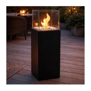 Estilo Home BIO kandalló ALICANTE 26, 5x80, 5 cm 2 kW fekete 5905623253237 kép