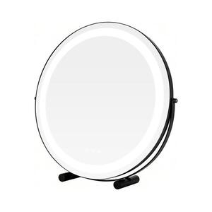 Brilagi - Fényerőszabályozható LED sminktükör CALIFORNIA LED/17W/230V átm. 42 cm fekete FG-M6-WD26-BLK kép