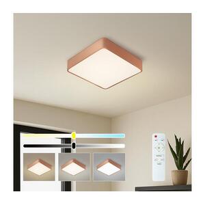 Brilagi - Dimmelhető LED mennyezeti lámpa POOL SQUARE LED/36W/230V 40x40 cm bronz + távirányító BRI1024 kép