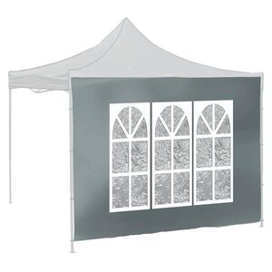 CATTARA WINDOW 2 x 3m 420D WATERPROOF oldalfal, szürke kép