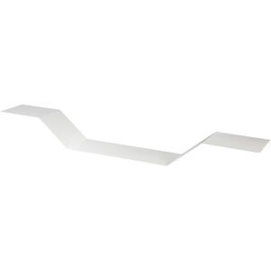 Proxa fali polc PL029-W, 112 × 12 × 15 cm, fehér kép