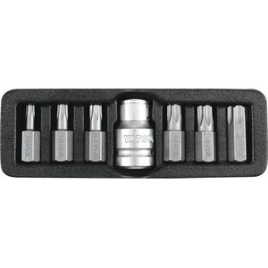 YATO 7 darab, TORX bit készlet nyílással, YT-0416 kép
