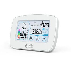 Airbi CONTROL - digitális hőmérő és higrométer vezeték nélküli érzékelővel kép