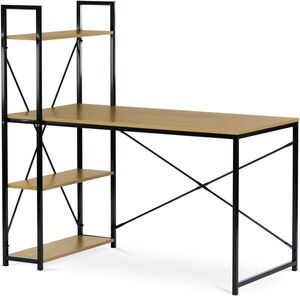 HOMEPRO Asuan polcrendszeres, fekete-barna, 121 cm kép