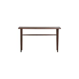 Barna akácfa konzolasztal 30x140 cm Qiano – Light & Living kép