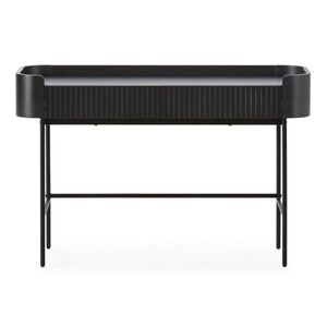 Fekete konzolasztal 40x120 cm Willa – MOME kép