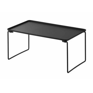 Fekete fém kiegészítő polc 41x24 cm Tower – YAMAZAKI kép