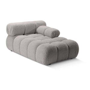 Világosszürke buklé kanapé modul (jobb oldali) Bellis – Micadoni Home kép