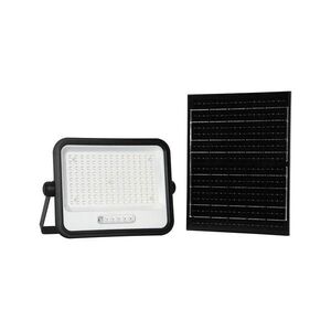 Dimmelhető napelemes LED reflektor LED/300W/3, 2V IP65 15000 mAh fekete + távirányítóval 24085 kép