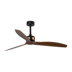FARO Barcelona FARO 33451WT-Mennyezeti látor. COPPER FAN M Ø 128 cm barna/fekete Wi‑Fi Tuya + távirányító 33451WT kép