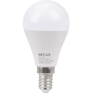 RETLUX RLL 633 G45 E14 miniG 6W CW D kép