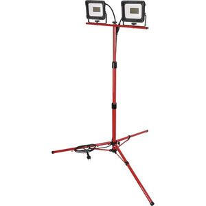 EMOS ELION, 2×30 W + trojnožka, červený, neutrální bílá kép