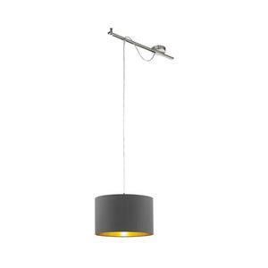 Eglo 96799 - Függeszték CALCENA 1xE27/60W/230V szürke 96799 kép