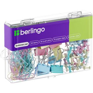Berlingo irodaszer készlet, vegyes színű, 120 részes kép