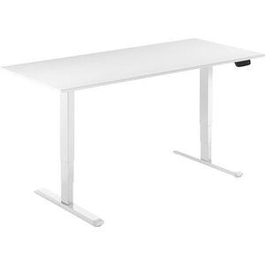 AlzaErgo Table ET1 NewGen fehér + TTE-01 asztallap 140x80cm fehér laminált kép