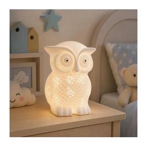 ONLI - PORCELLANA porcelán asztali lámpa 1xE14/6W/230V 25 cm bagoly 096/L kép